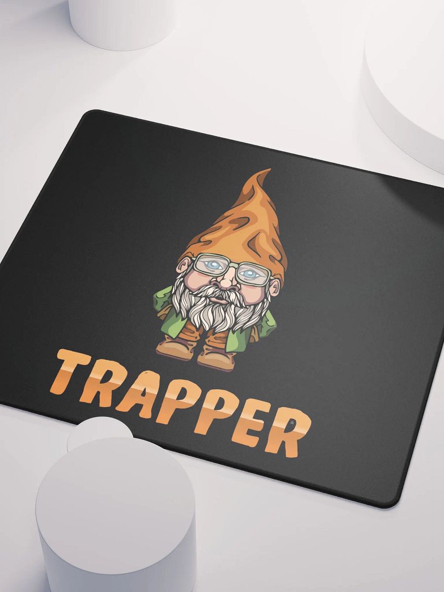 Trapper Logo Gaming Mouse Pad - Dark Background product image (3)