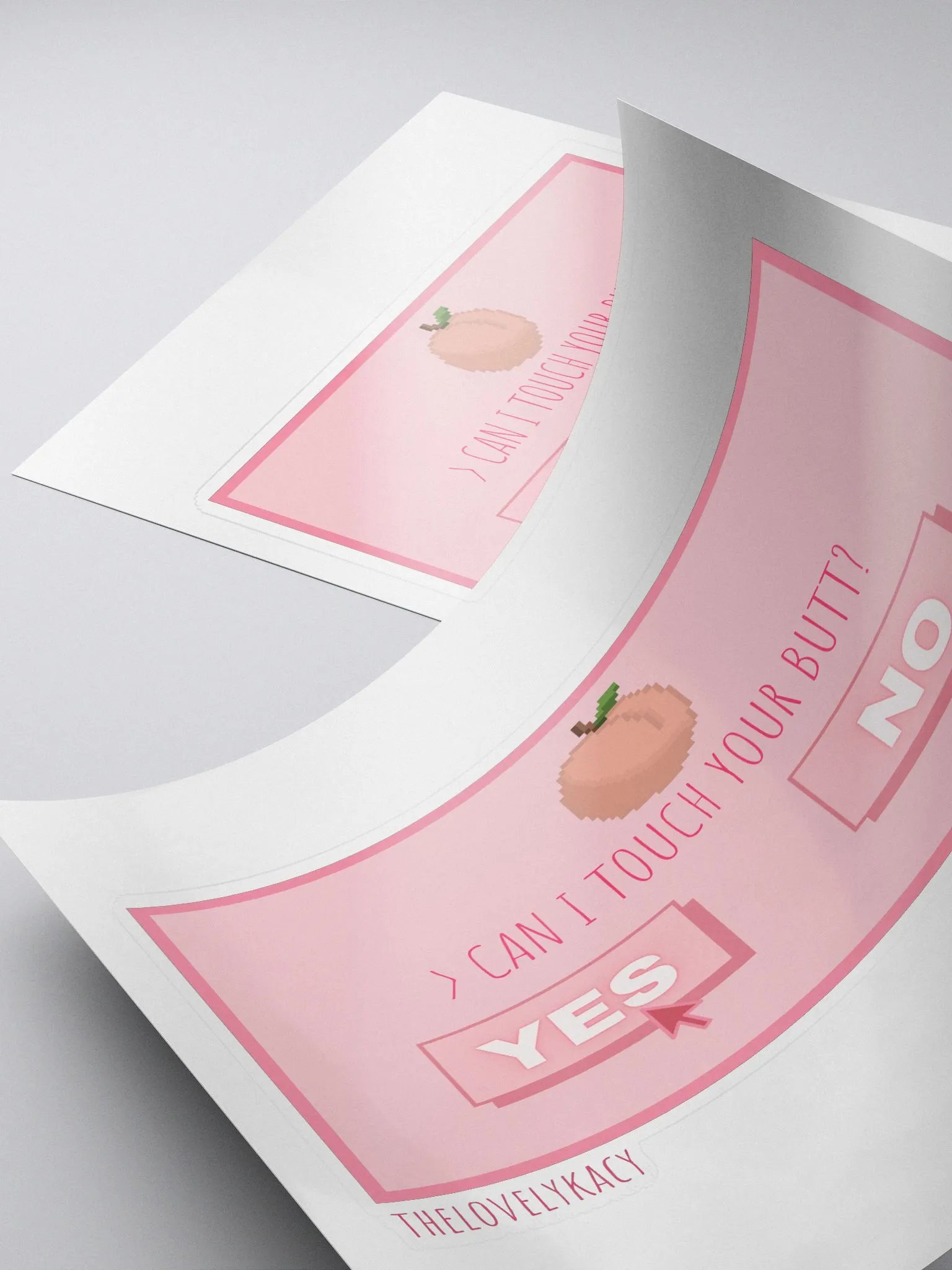 What's Up Peach? Sticker product image (4)
