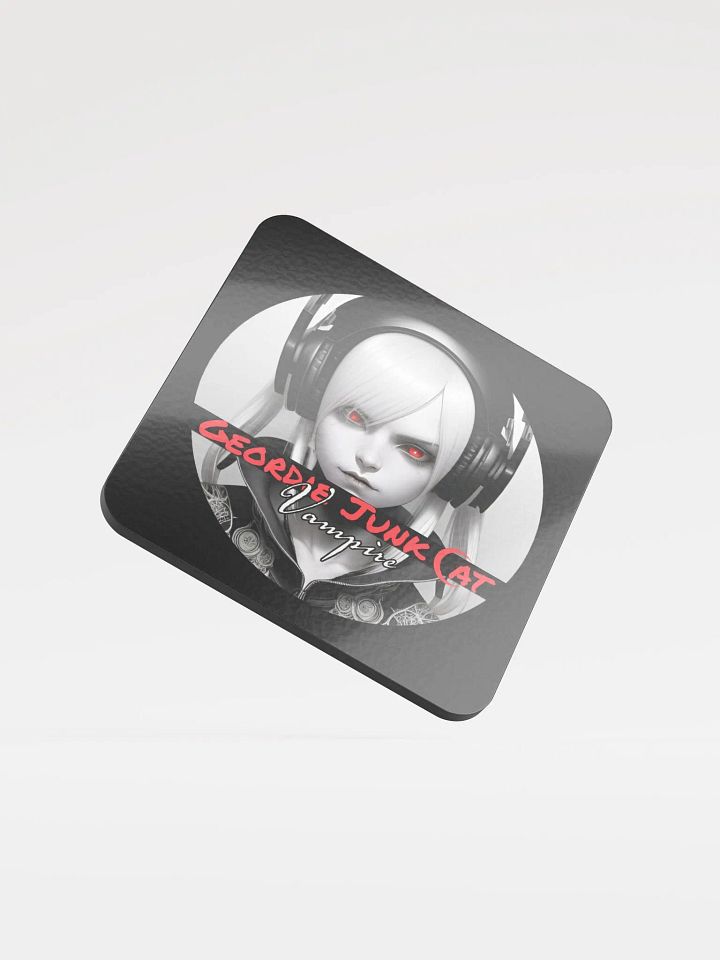 Vampire TWO Drink Coaster (3.74″x 3.74″, US and EU SHIPPING) product image (1)