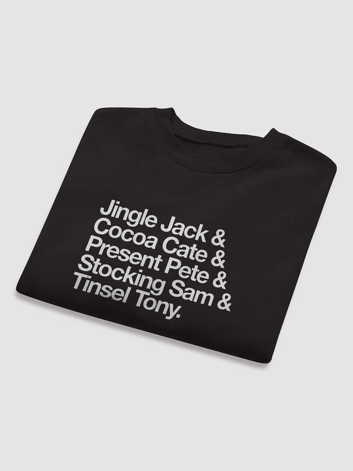The Naughty List Names Crop Crew Neck product image (2)