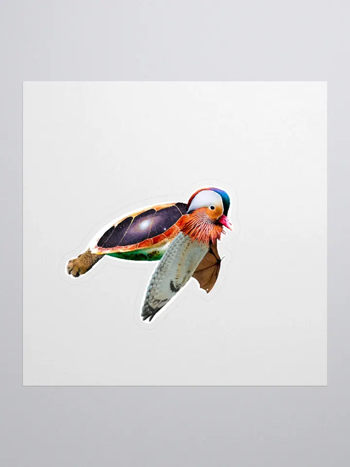 The Cosmic Durtle Sticker product image (1)