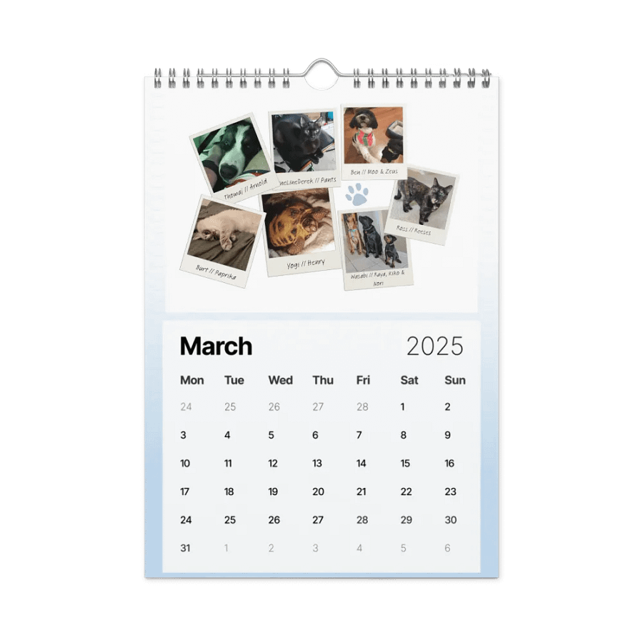 2025 EG Pet Calendar product image (4)