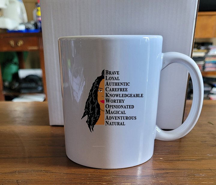 Brave Black Woman mug product image (1)