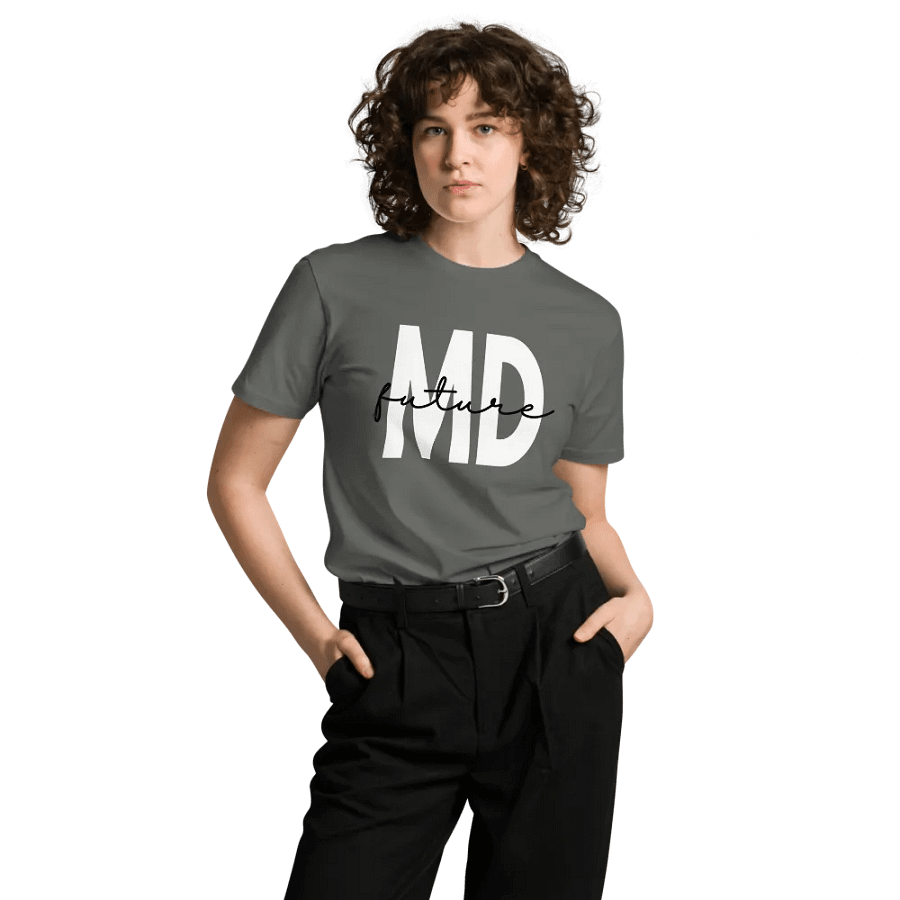 Future MD Doctor Medical School Student Unisex Premium T-Shirt product image (6)