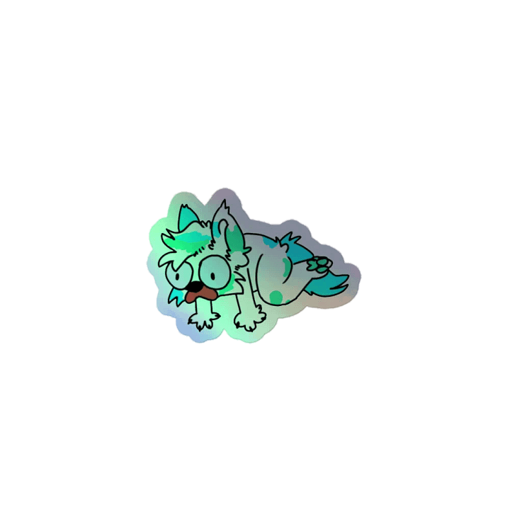 Fisk Crisis Holographic Sticker product image (1)