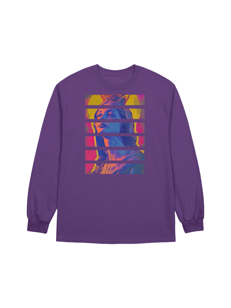 Crowned Holy Mary Long Sleeve Tee product image (26)