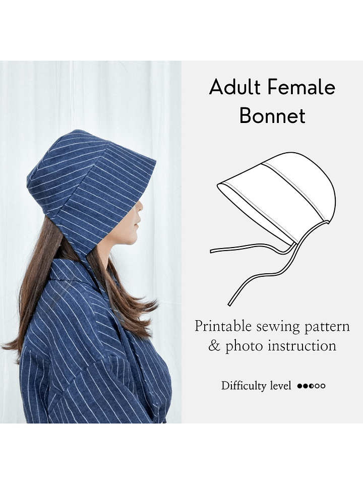 [PDF] Adult Female Bonnet making product image (1)