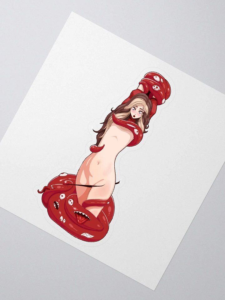 Lewd Tentacle Conundrum Sticker product image (2)