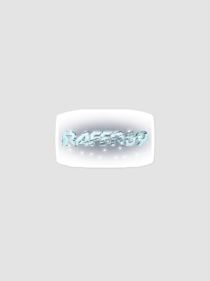 Glass Rafer89 cut sticker product image (1)