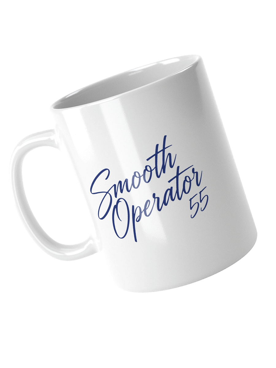 Carlos Sainz Smooth Operator 55 F1 Script Font Mug product image (11)