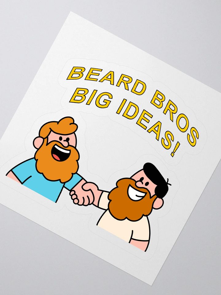 Beard Bros Big Ideas Sticker Set product image (4)