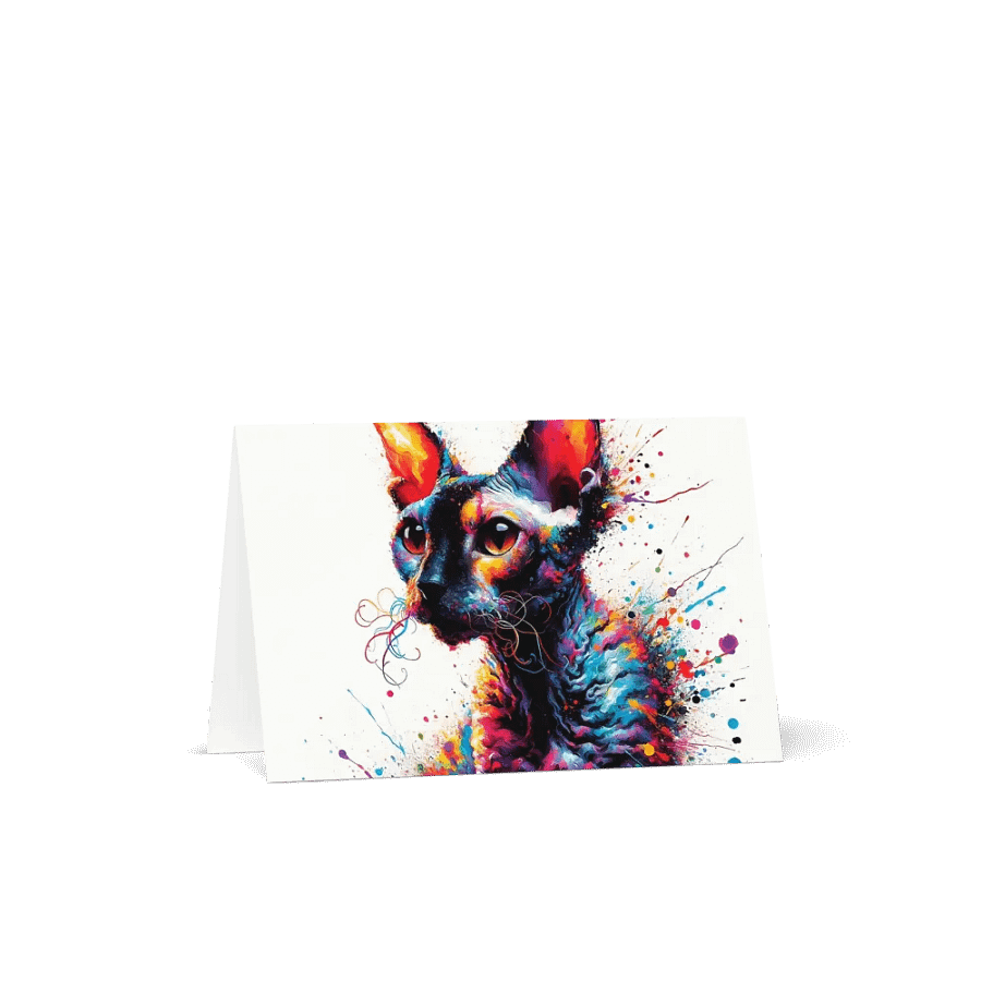 Greeting Card: Cornish Rex product image (19)