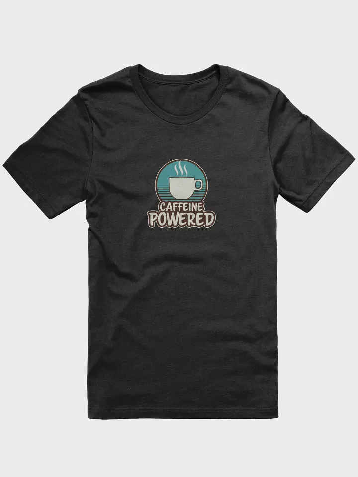 Caffeine Powered Retro Tee product image (1)
