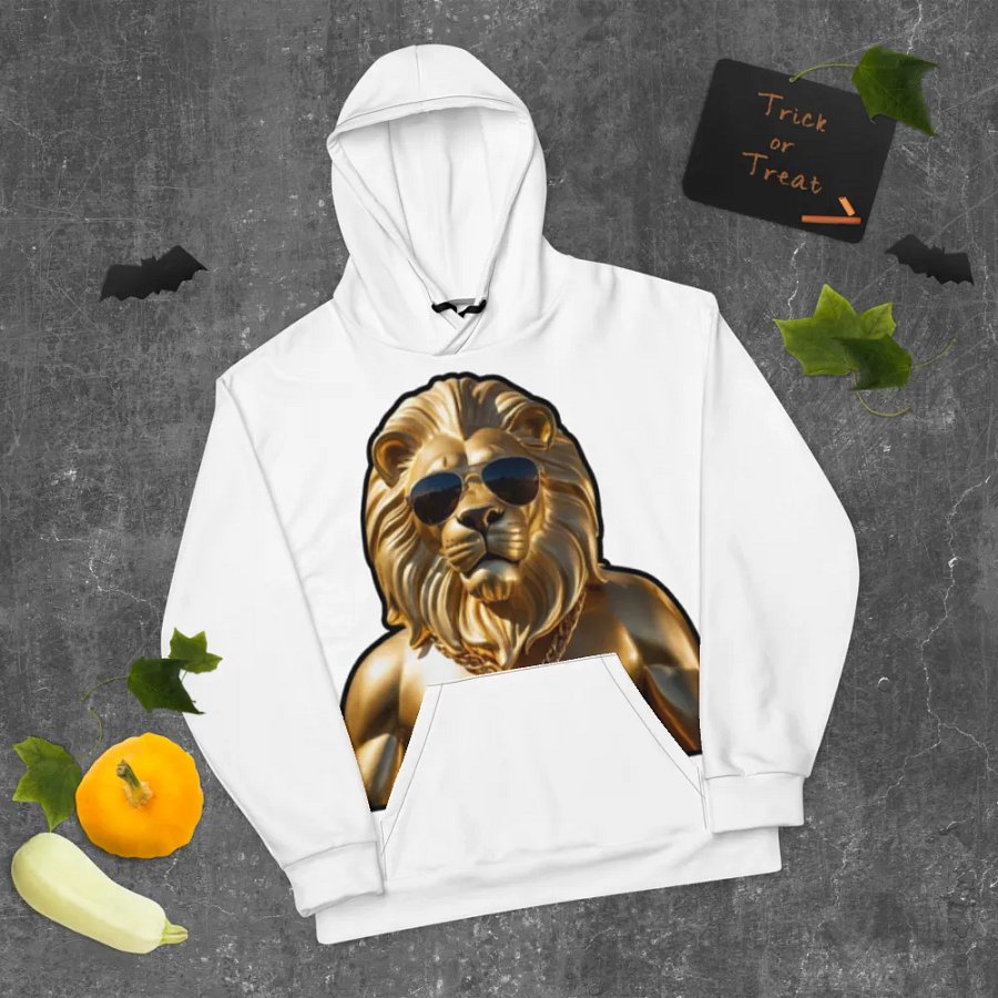 All-Over Print Recycled ISH Hoodie product image (9)