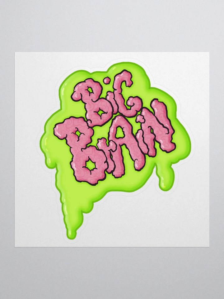 Big Brain - Sticker product image (1)