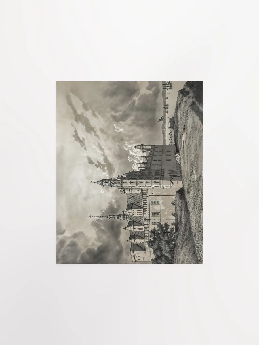 Kronborg castle - Vintage painting - Landscape product image (6)