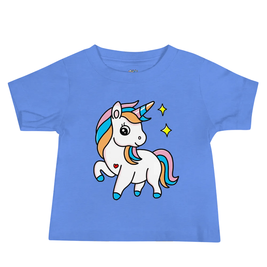Rainbow Unicorn Baby Tee product image (4)
