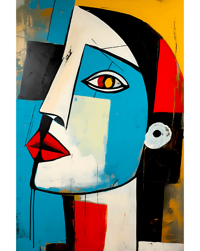 Cubist Art Poster product image (1)