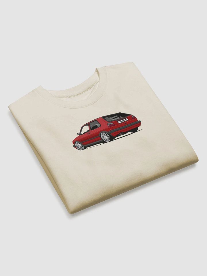 GTI Red Hatchback Illustration Premium Sweatshirt product image (1)