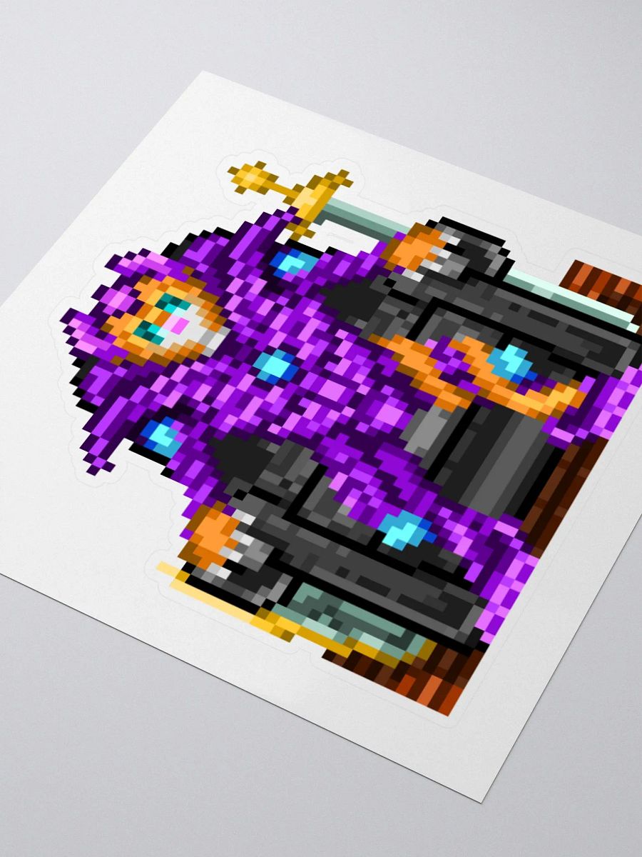 Couch Cat Proto Sticker 3x3 product image (3)