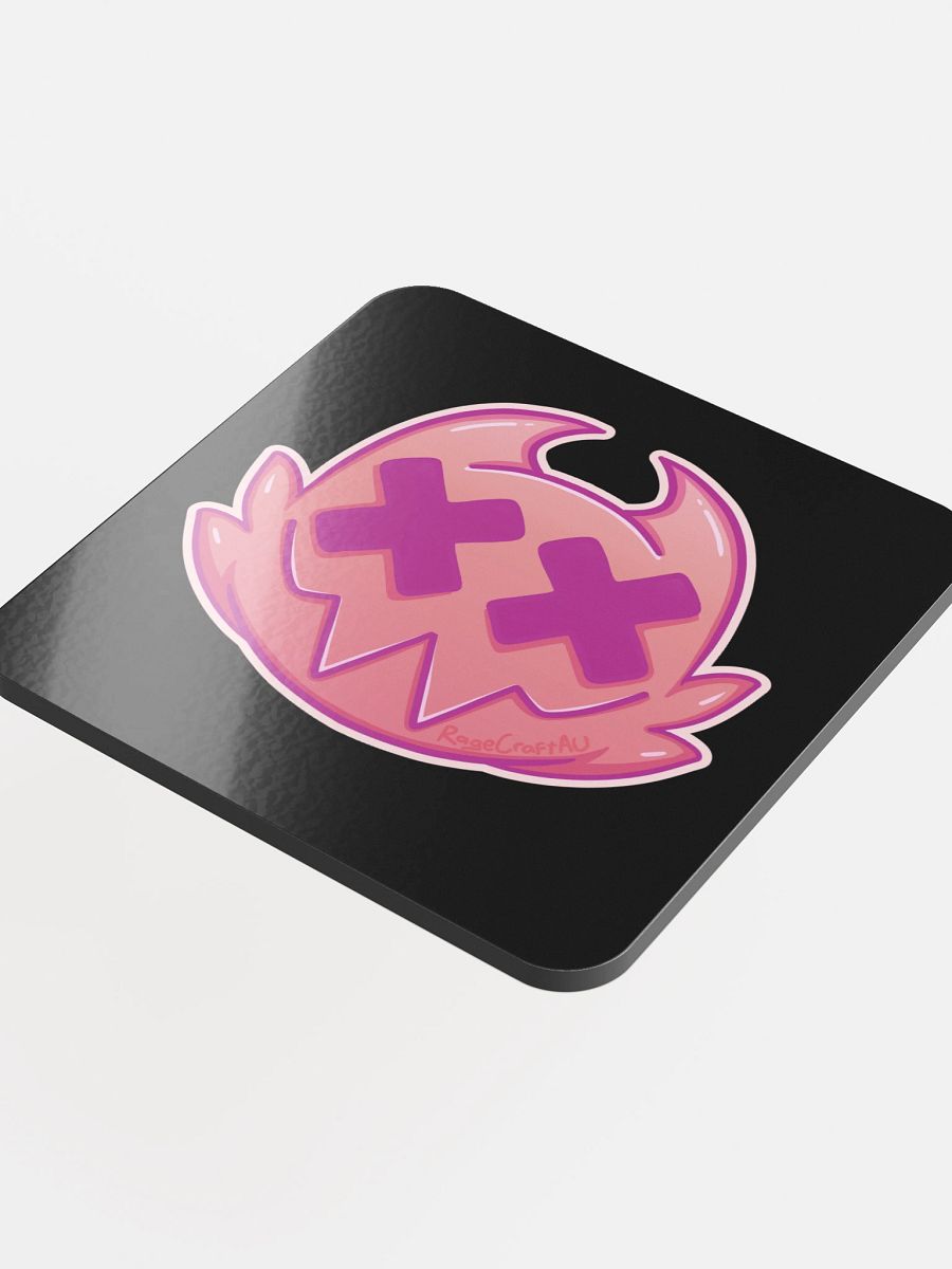 Rage Cat Cork Coaster product image (4)