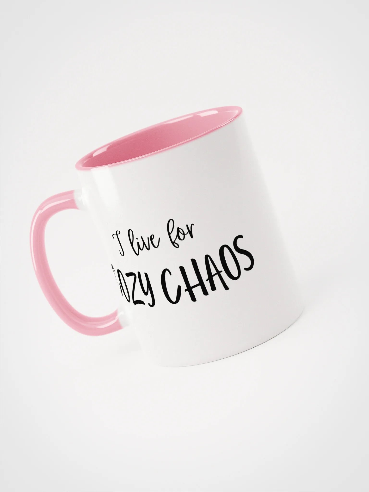 Cozy Chaos Colorful Ceramic Mug product image (3)