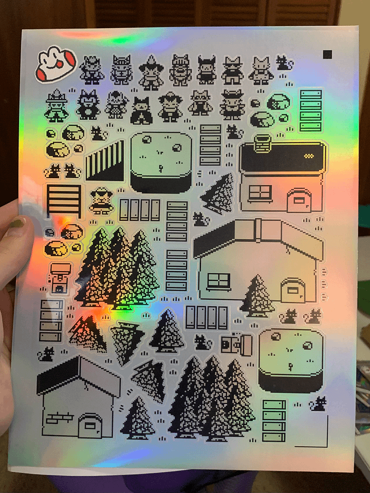 1bit Kitty Tileset Sticker Pack product image (1)