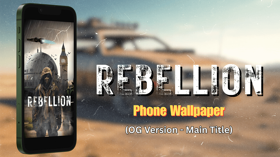 Rebellion - Phone Wallpaper (OG - Main Title) product image (1)