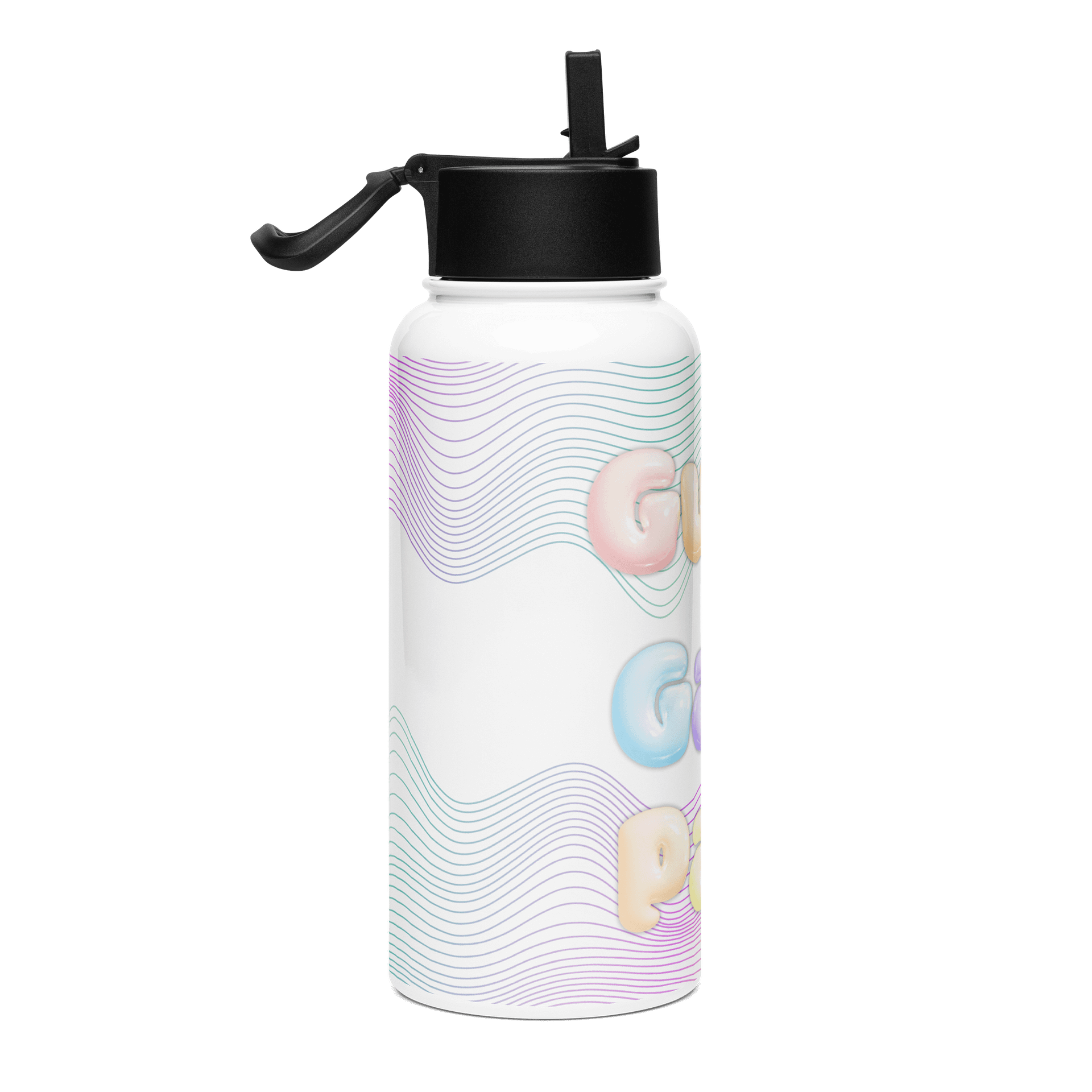 Guys Gals Pals Stainless Steel Pride Water Bottle product image (4)