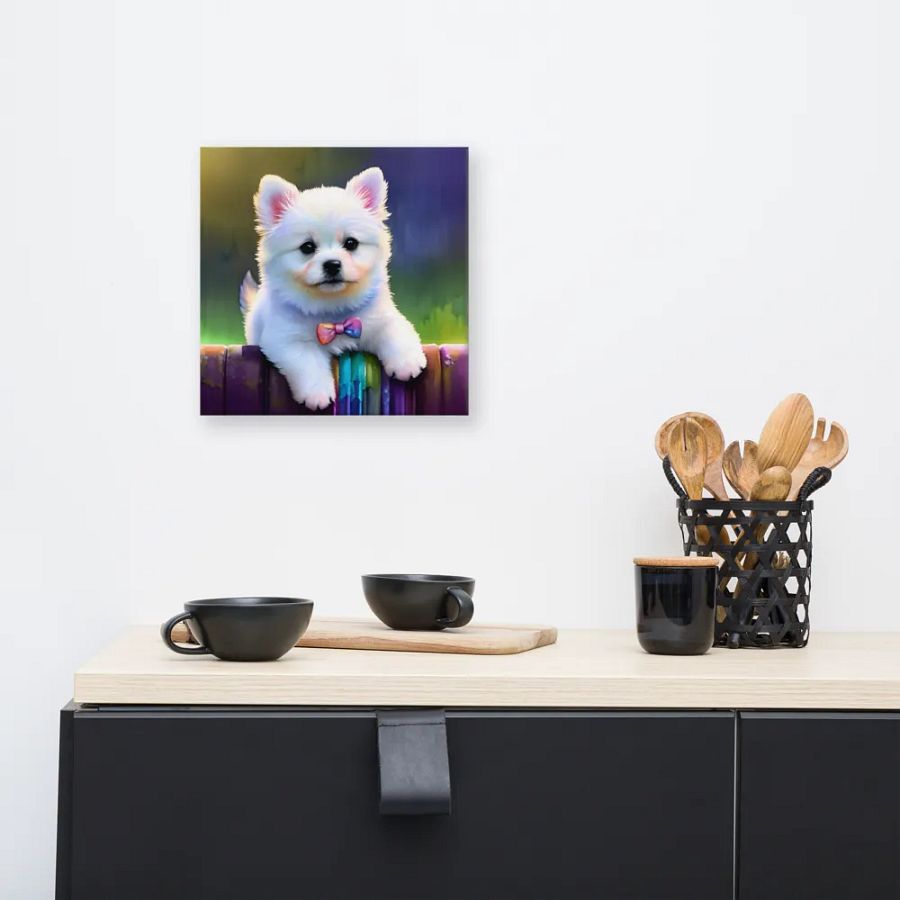 Cute Dog Digital Painting - v19 product image (8)