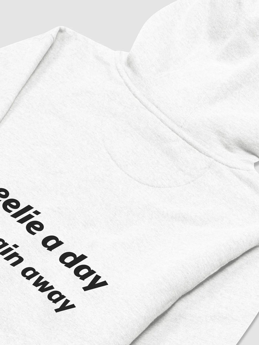 Wheelie a day Hoodie White product image (4)