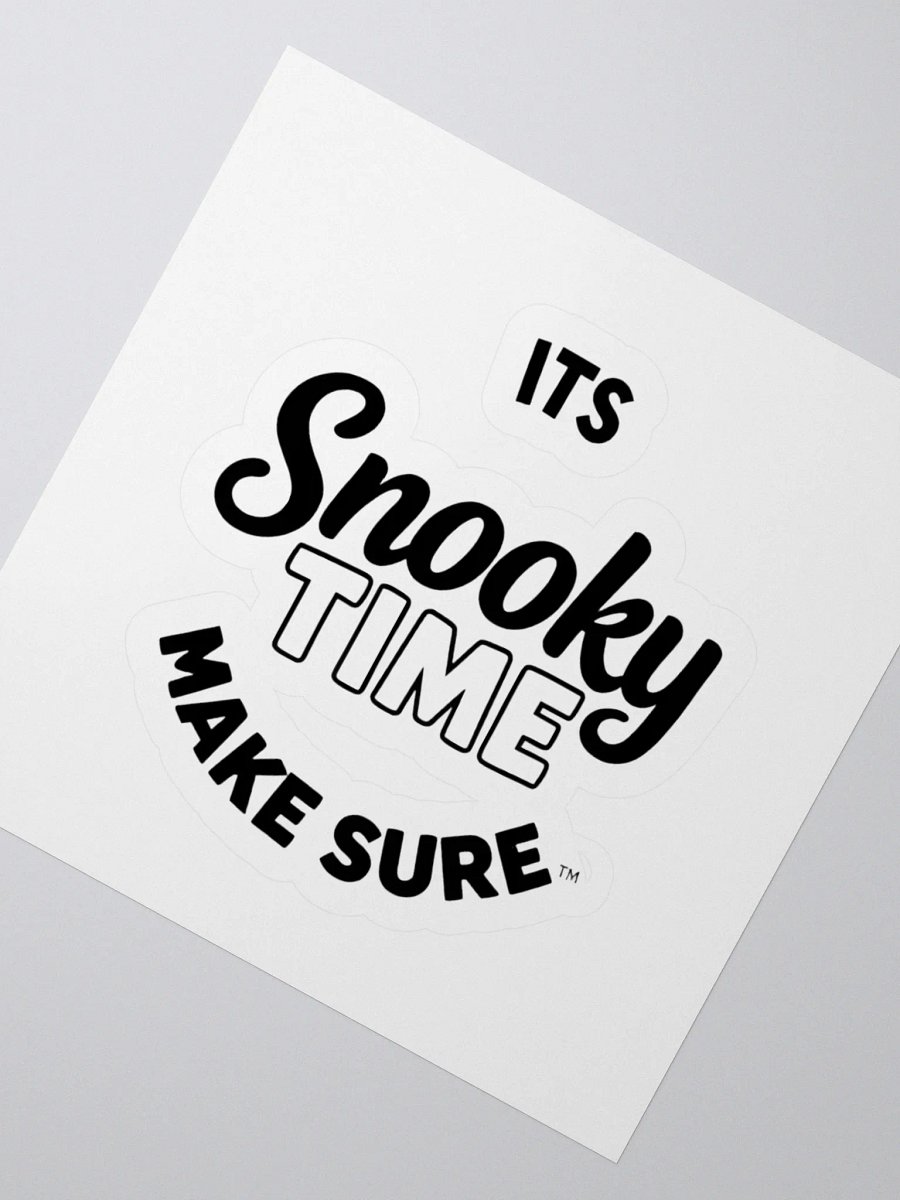 "It’s Snooky Time" Make Sure Sticker – Stick It. Snook It. Own It. product image (5)