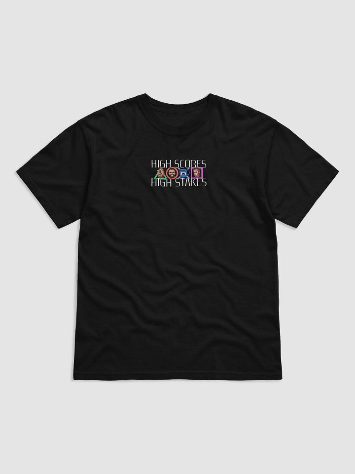 High Scores High Stakes T-Shirt product image (5)