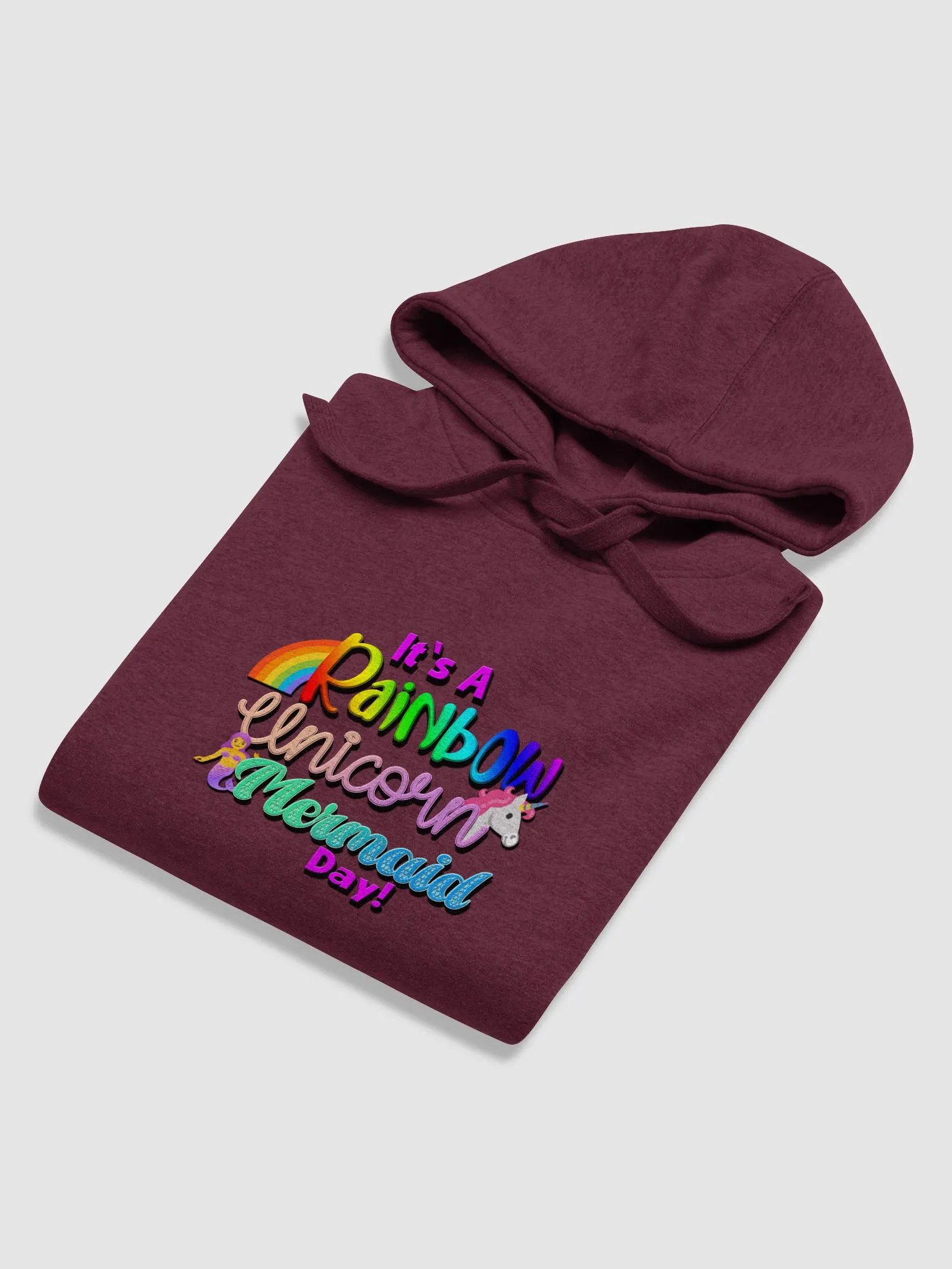 Rainbow Unicorn Mermaid Premium Hoodie product image (50)