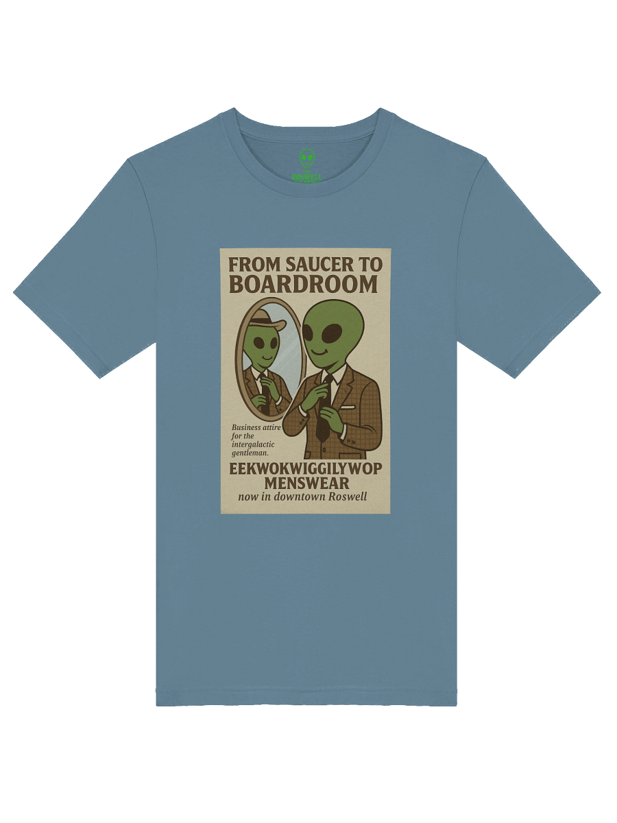 Roswell Aliens 1950's Menswear Retro Poster Unisex T-Shirt product image (53)