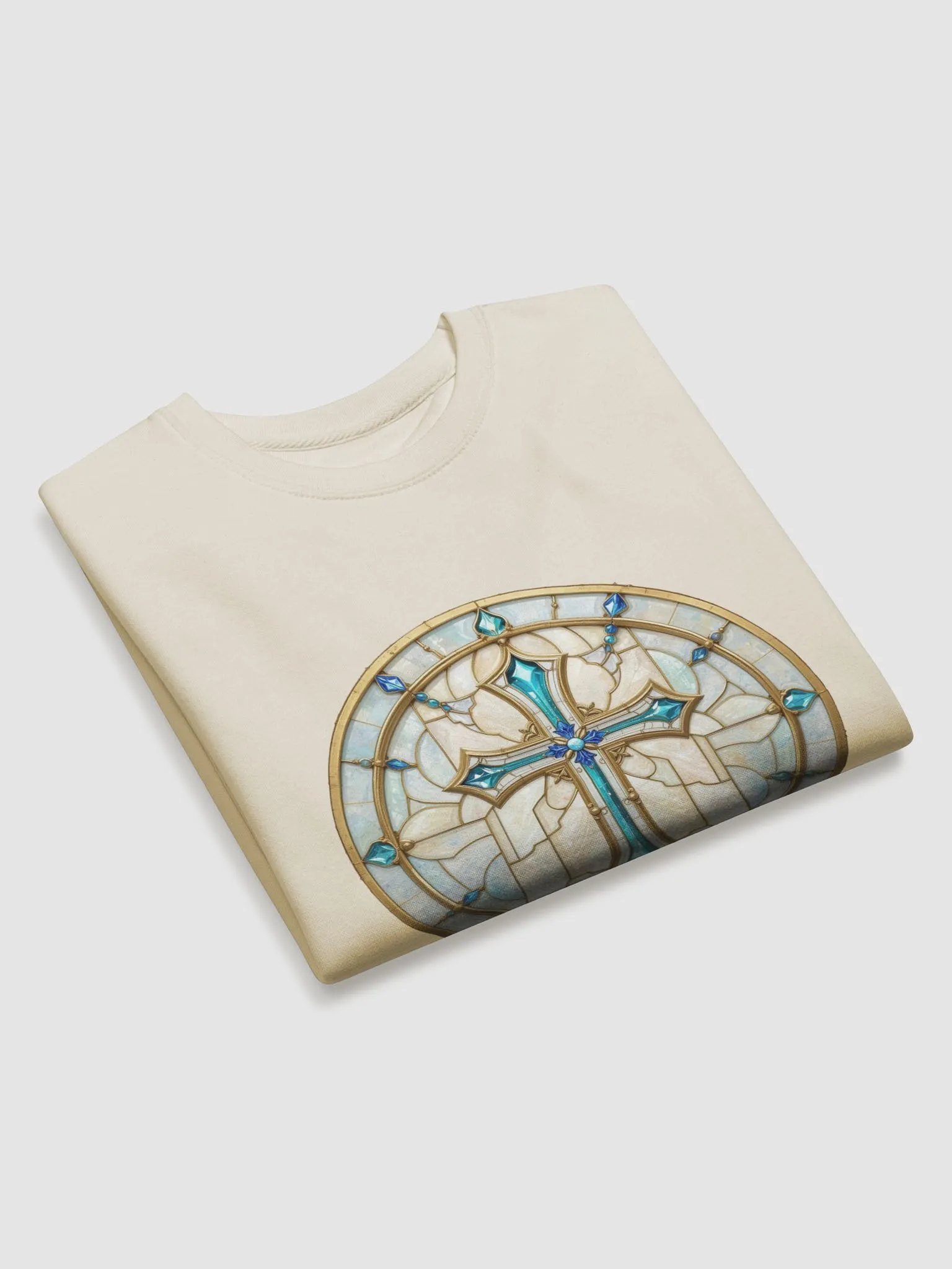 Sacred Serenity Stained Glass Sweatshirt product image (2)