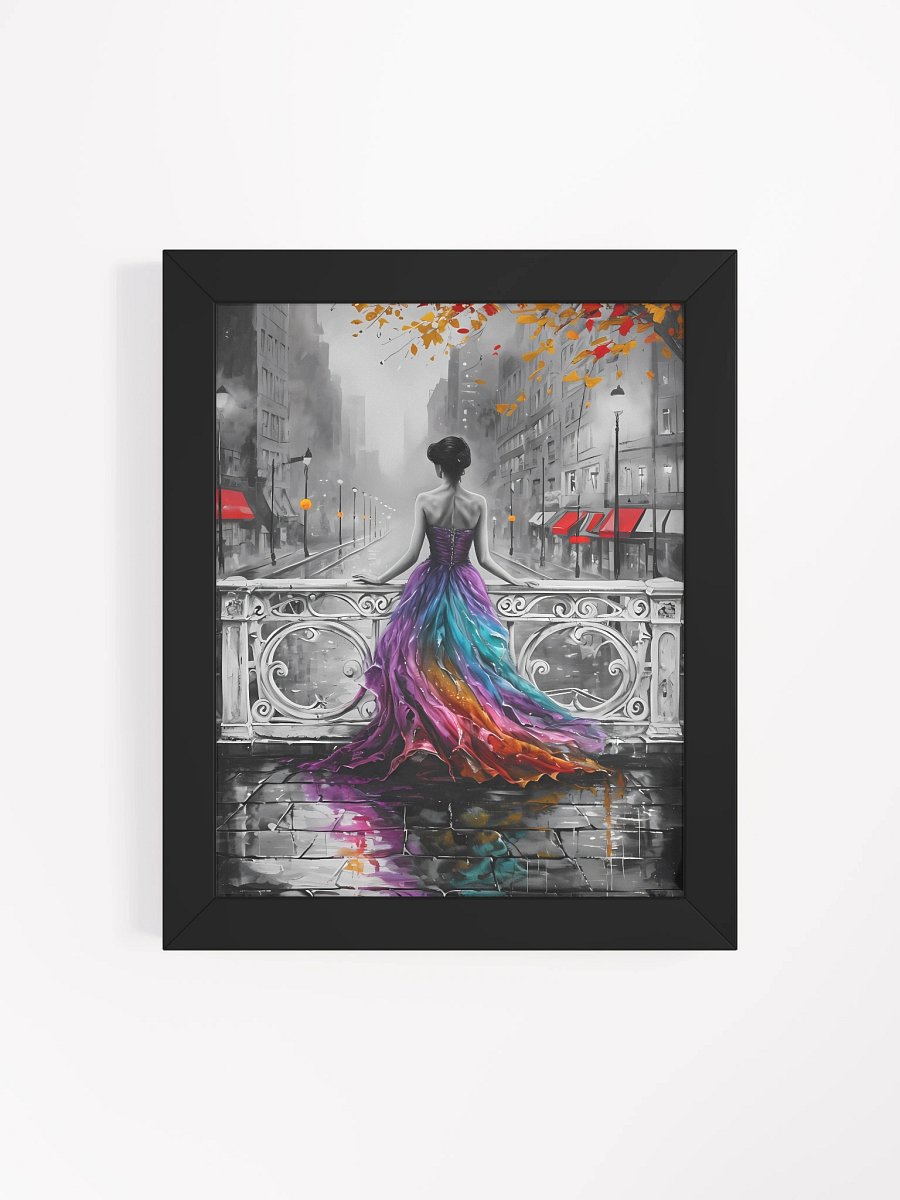 Colorful Cityscape Fantasy Poster product image (5)