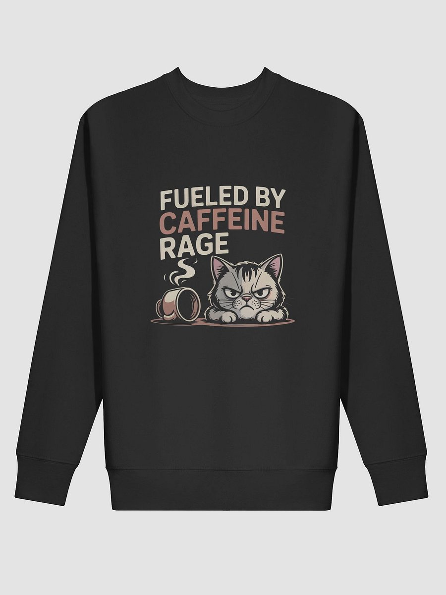 Caffeine Rage Cat Premium Sweatshirt product image (2)