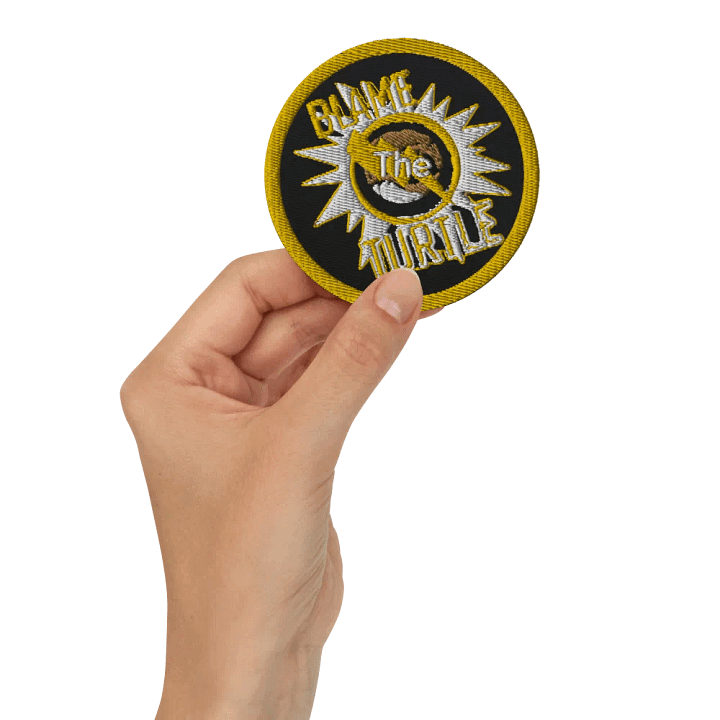 Blame The Turtle! Patch product image (2)