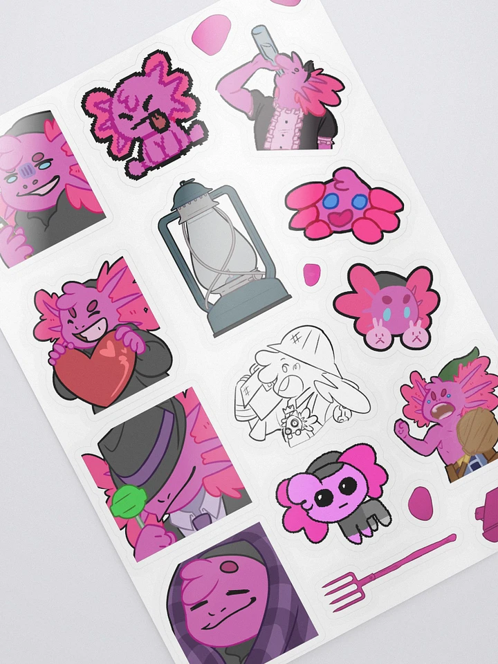 Emotes | Kiss-Cut Sticker Sheet product image (2)
