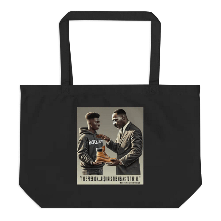 BLVCKUNITY. "True Freedom" Tote Bag – Carry the Legacy, Build the Future product image (2)