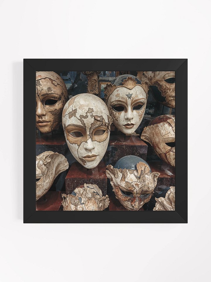 The Forgotten Masquerade Framed Print product image (1)