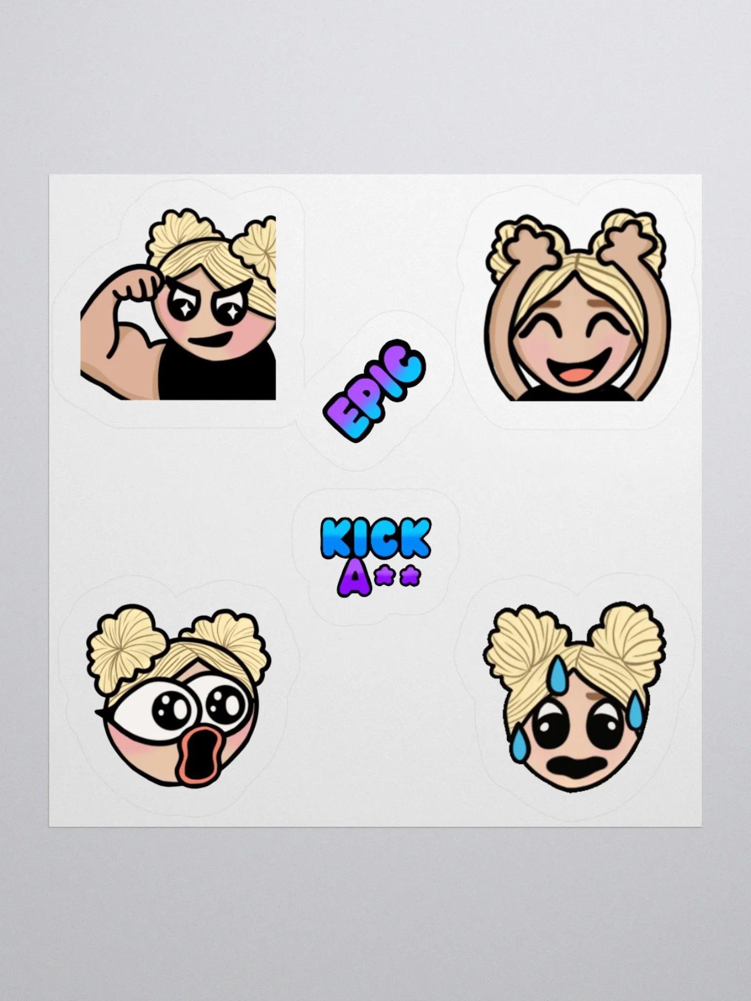 Workout Hype Stickers product image (2)
