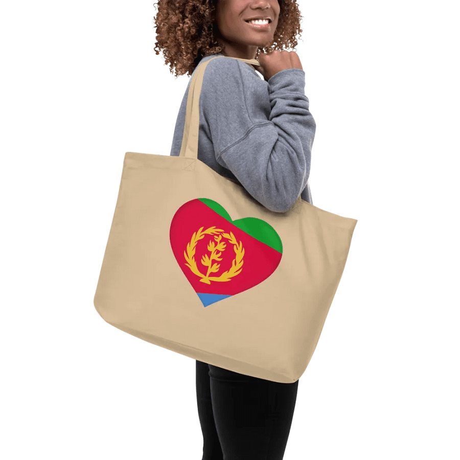 Eritrea Flag Map Eco Tote product image (9)