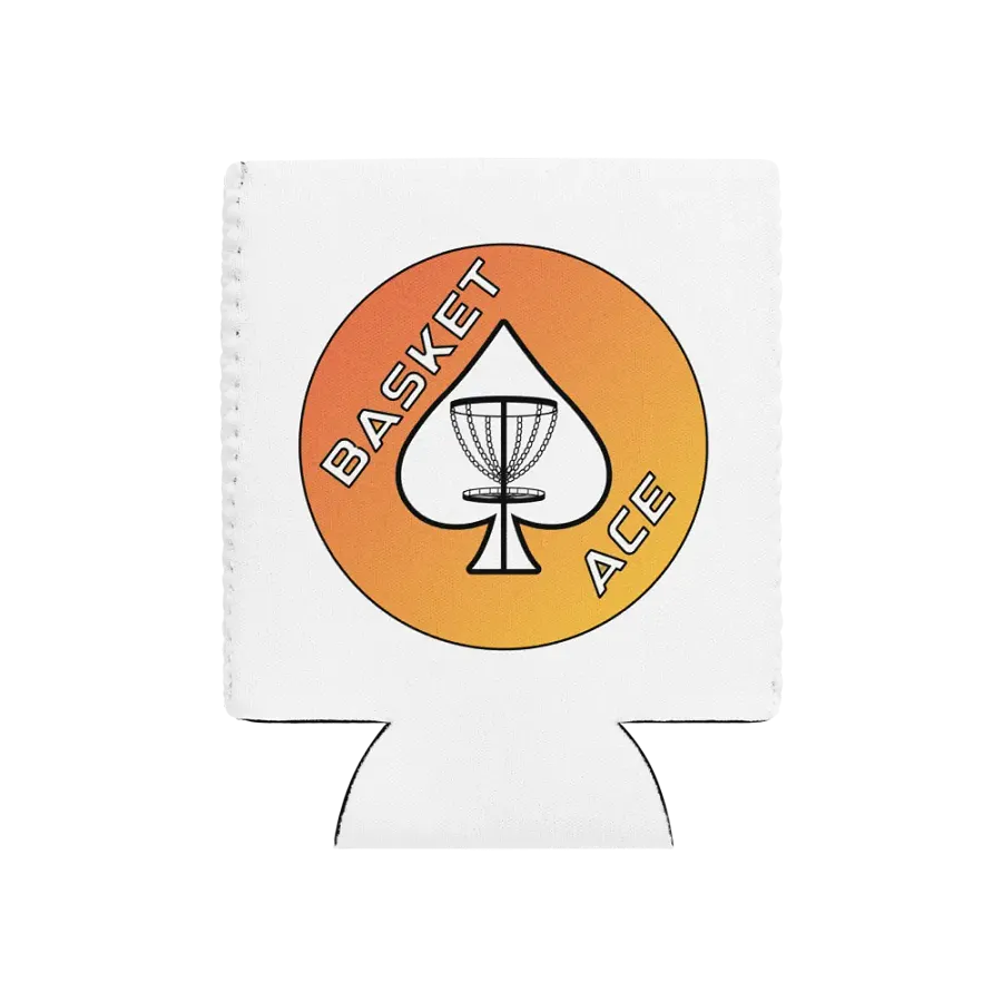 Basket Ace (Circle) Koozie product image (1)