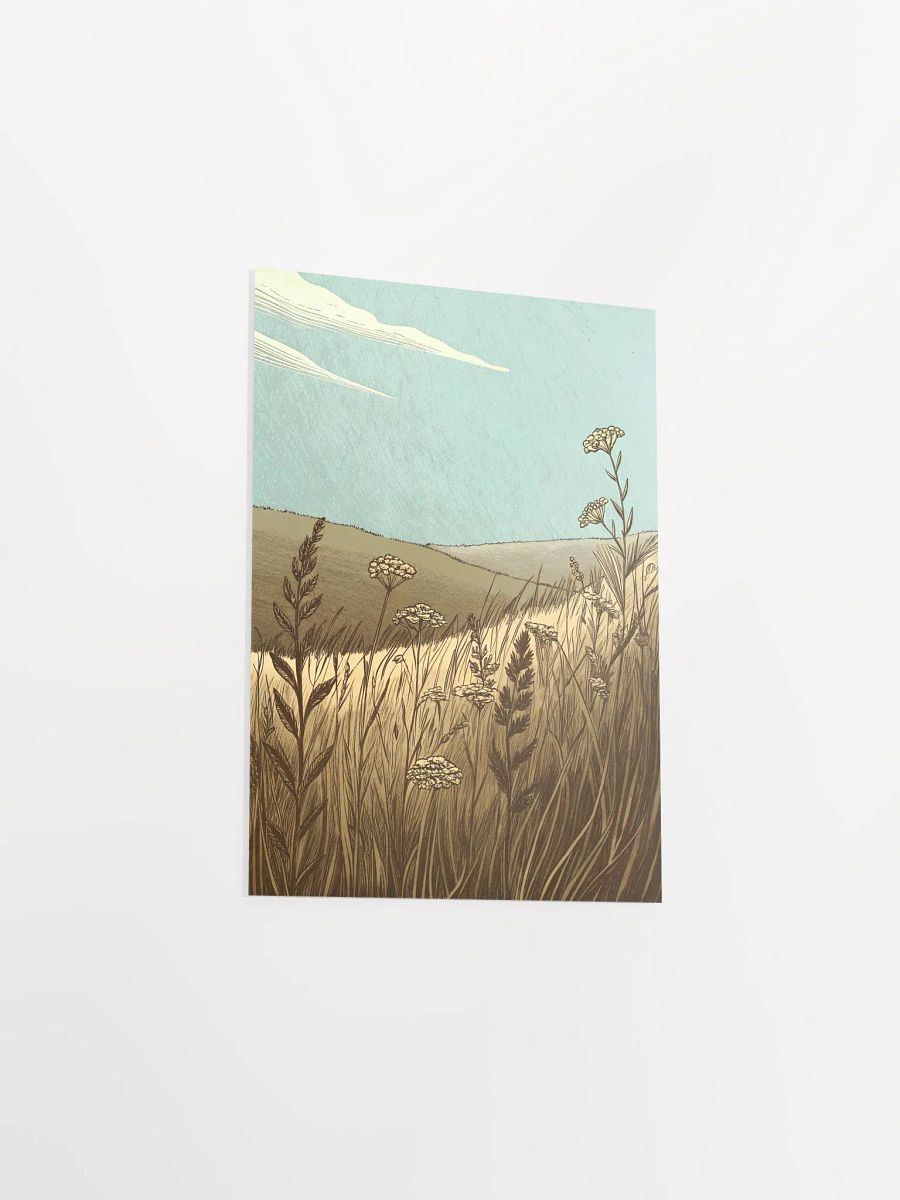 Serene Grasslands Matte Poster product image (9)