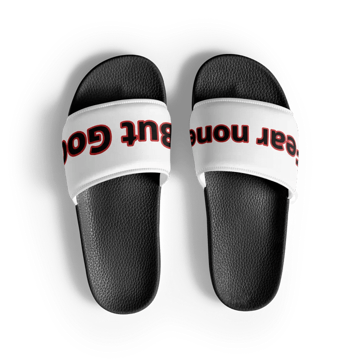 Fear None Men's Slides product image (1)