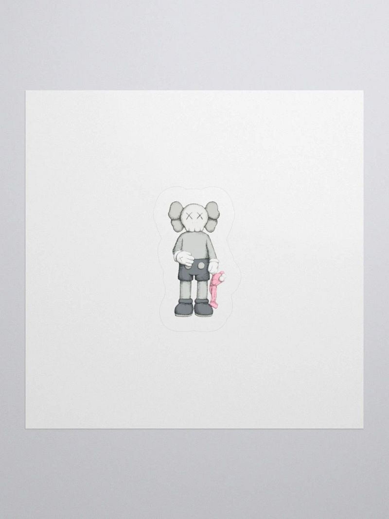 Skullie Plush Kiss Cut Stickers