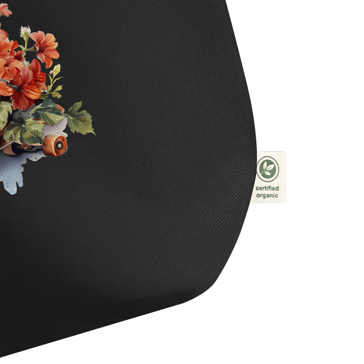 Skateboard And Flowers Tote product image (2)