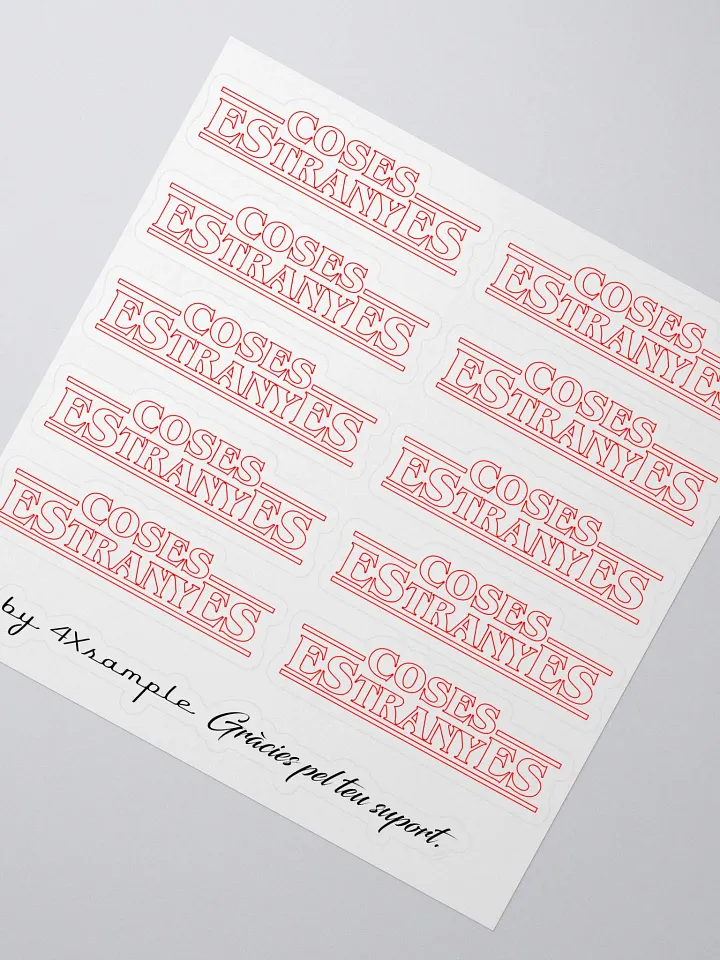 Coses estranyes - Adhesius product image (2)